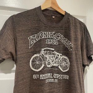 Vintage Harley Davidson Laconia Classic 1983 T Shirt - Medium - $40